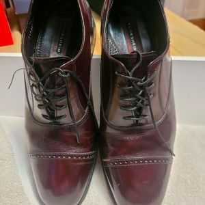 Florsheim Burgundy Leather Men's Shoes
